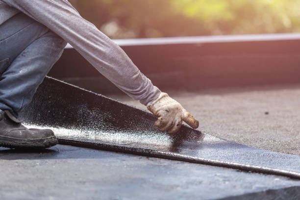 Professional Waterproofing technician working in Wrightstown, WI